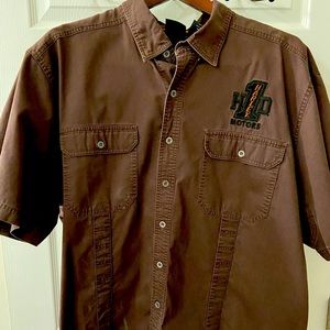 Men Harley Davidson Vented Shirt